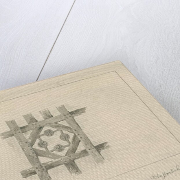 Stone - Ornamental Panel on an Ancient House by John Chessell Buckler