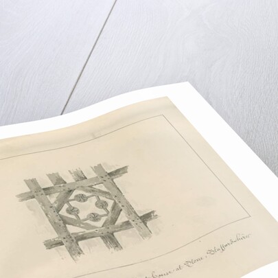 Stone - Ornamental Panel on an Ancient House by John Chessell Buckler