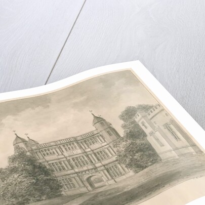 Tixall Hall and Gatehouse by John Buckler