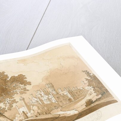 Thickbroom Hall [Manley Hall] by Thomas Peploe Wood