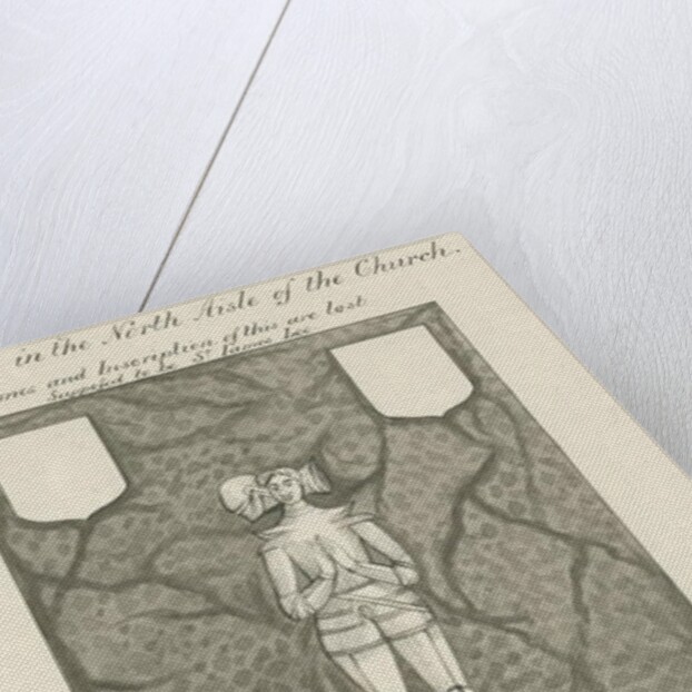 Stone - Brass figure [Sir James Lee] by John Robert Fernyhough