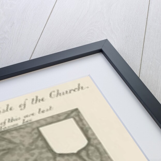 Stone - Brass figure [Sir James Lee] by John Robert Fernyhough