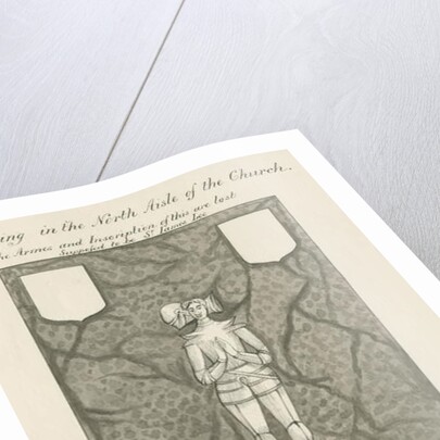 Stone - Brass figure [Sir James Lee] by John Robert Fernyhough