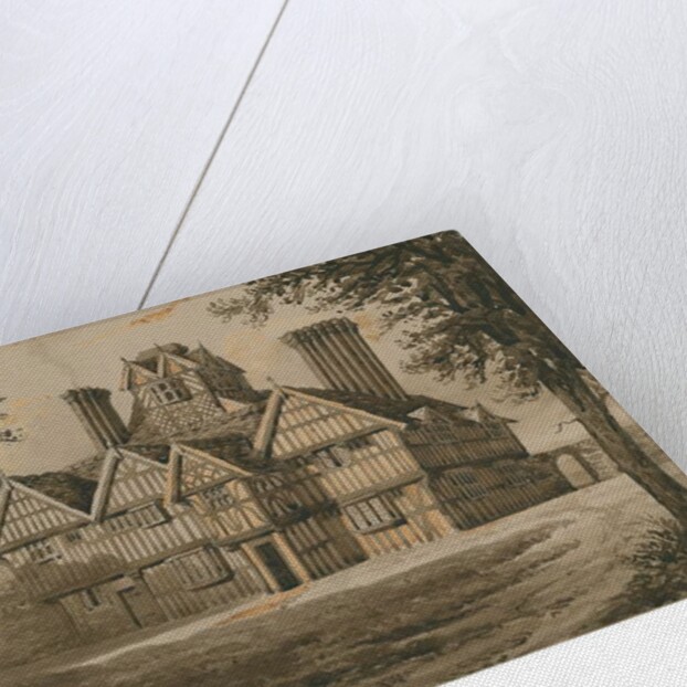 West Bromwich - 'The Oaks': engraving, nd [?19th cent] by Allen Edward Everitt