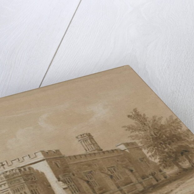 Tixall - Chapel at Tixall Hall by Allen Edward Everitt