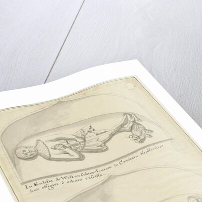 Weston-under-Lizard Church - Effigies of Sir Hugh de Weston and Sir Hamo de Weston by School English