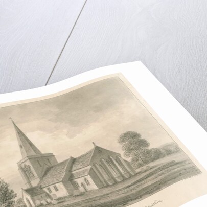 Weston-on-Trent Church by John Buckler