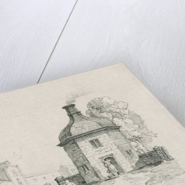 Tixall - Lodge by Thomas Peploe Wood