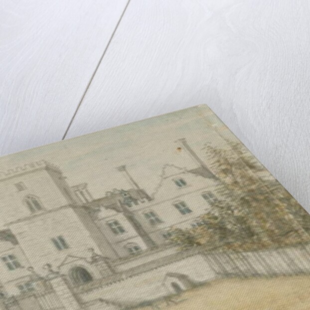 Stourton Castle: engraving by Stebbing Shaw