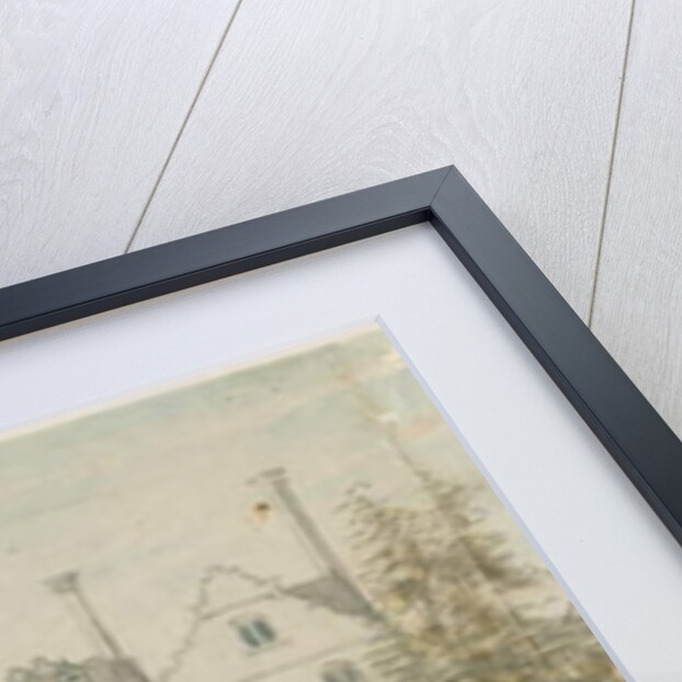 Stourton Castle: engraving by Stebbing Shaw