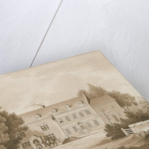 Stourton - 'Stew Poney Inn near Kinver': sepia wash drawing, 1828 by Robert Noyes