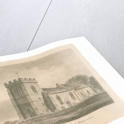 Stowe Church by John Chessell Buckler