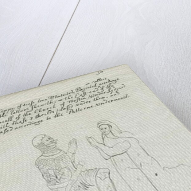 Weston-under-Lizard Church, 1836 by School English