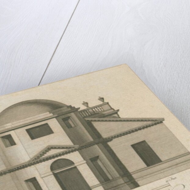 Weston-under-Lizard - The Temple of Diana: engraving, nd [c 1765-1770] by James Paine