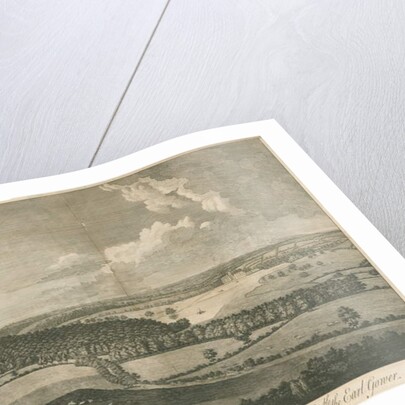 Trentham Hall: engraving by John Harris