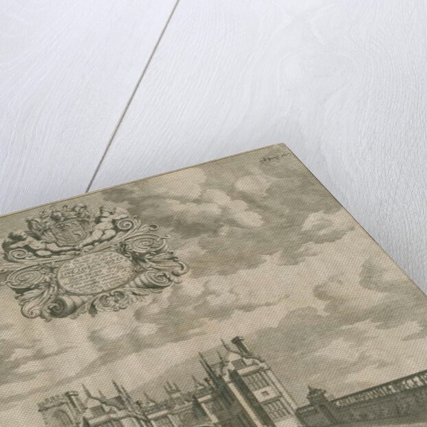 Trentham Hall: engraving, nd [1686] by Michael Burghers