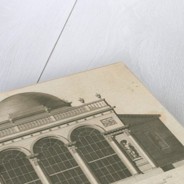 Weston-under-Lizard - The Temple of Diana: engraving, nd [c 1765-1770] by James Paine