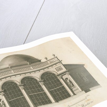 Weston-under-Lizard - The Temple of Diana: engraving, nd [c 1765-1770] by James Paine