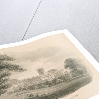 Trentham Hall by John Buckler