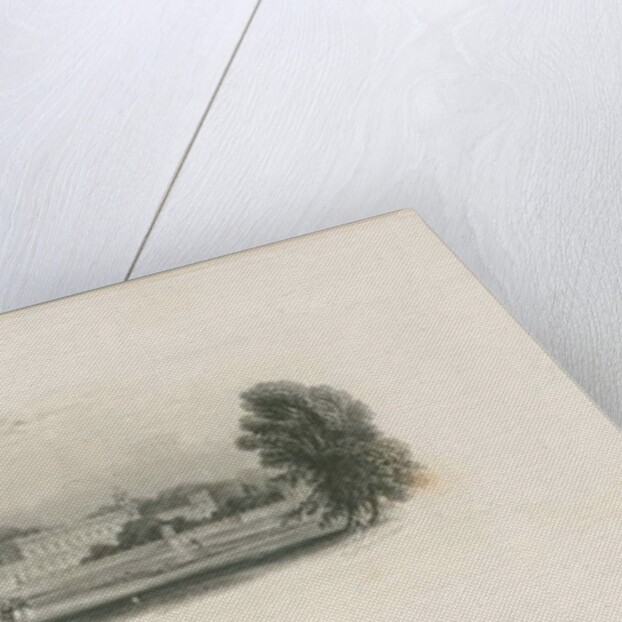 Trentham Hall by Edward Francis Finden