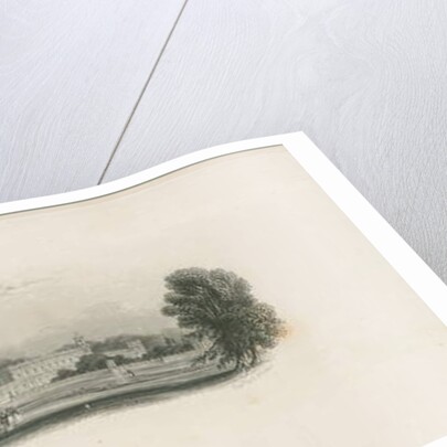 Trentham Hall by Edward Francis Finden