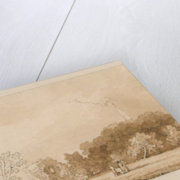 Chartley Castle by Thomas Peploe Wood