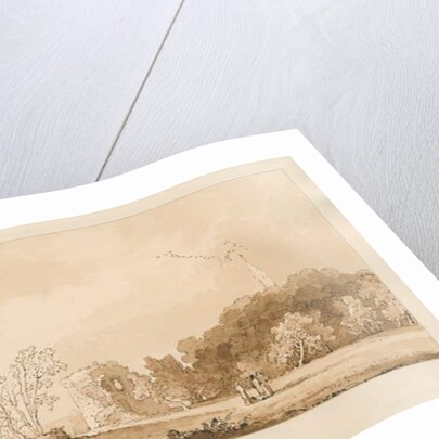 Chartley Castle by Thomas Peploe Wood