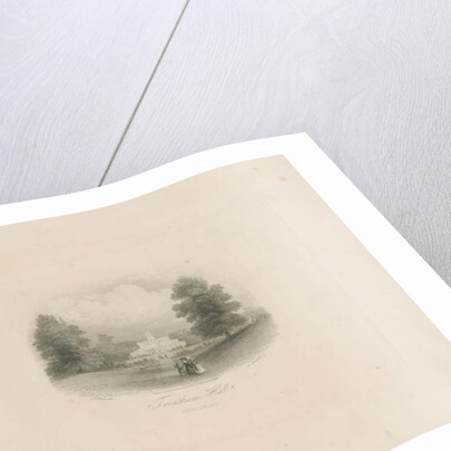 Trentham Hall: engraving by Frederick William Hulme