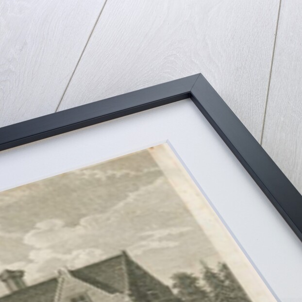 Streethay Hall: engraving by Stebbing Shaw