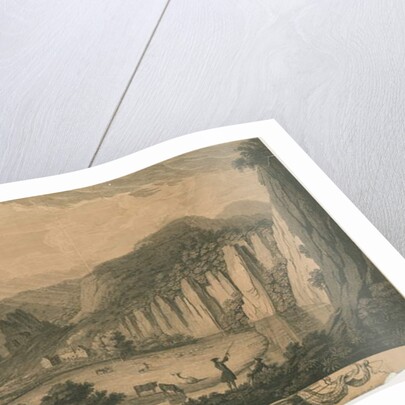 Wetton Mill: engraving, nd [c 1743] by Thomas of Derby (after) Smith