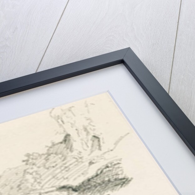 Wetton Mill: pen and ink drawing by Thomas Peploe Wood