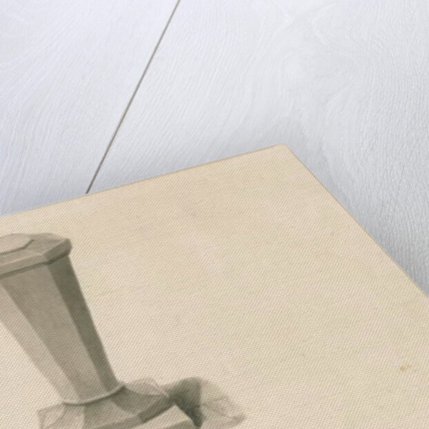 Font in Wetton Church by John Buckler