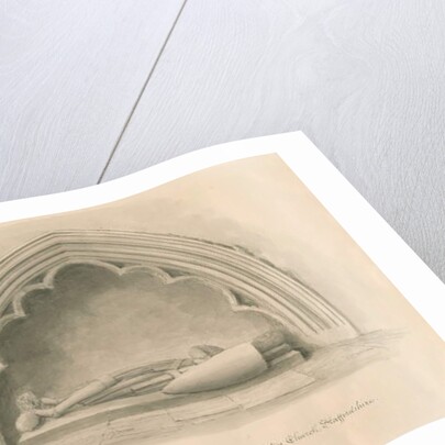 Swynnerton Church - Effigy by John Buckler