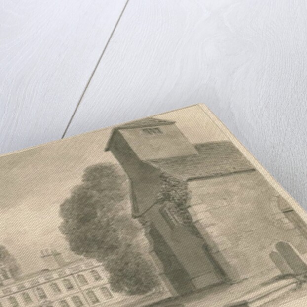 Whitmore Church and House by John Chessell Buckler