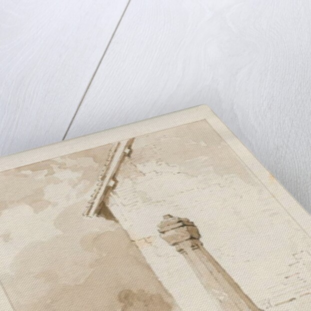 Talke - Ancient Market Cross by Thomas Peploe Wood