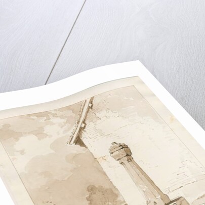 Talke - Ancient Market Cross by Thomas Peploe Wood