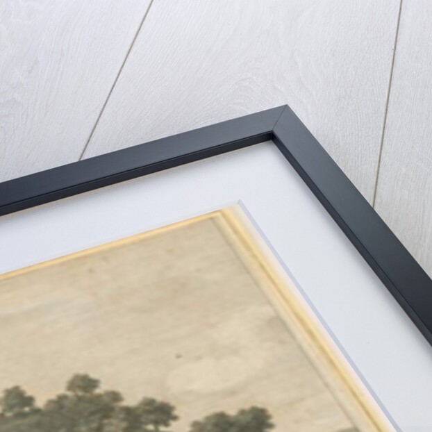 Talke - Hare-castle: engraving by School English