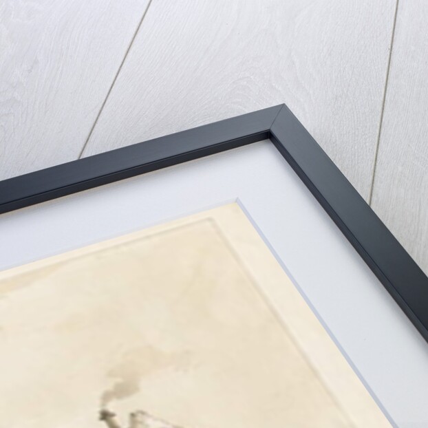 Whittington Hall: pen and wash drawing, 1836 by Thomas Peploe Wood