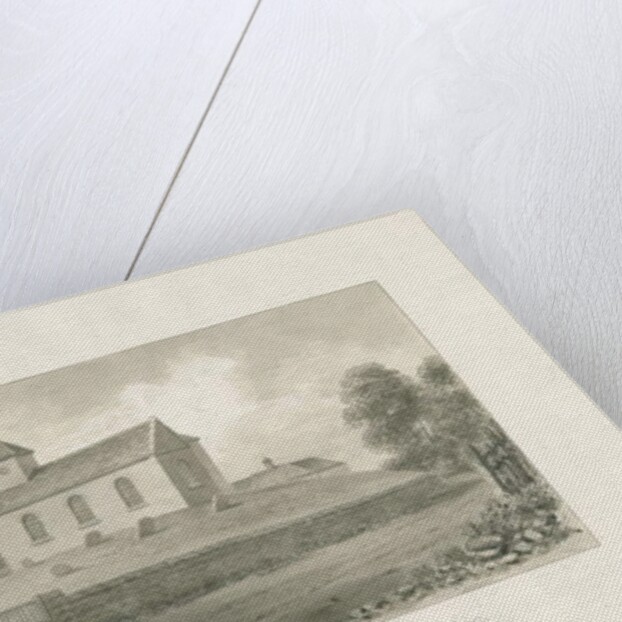 Wigginton Church: sepia drawing, 1848 by John Buckler