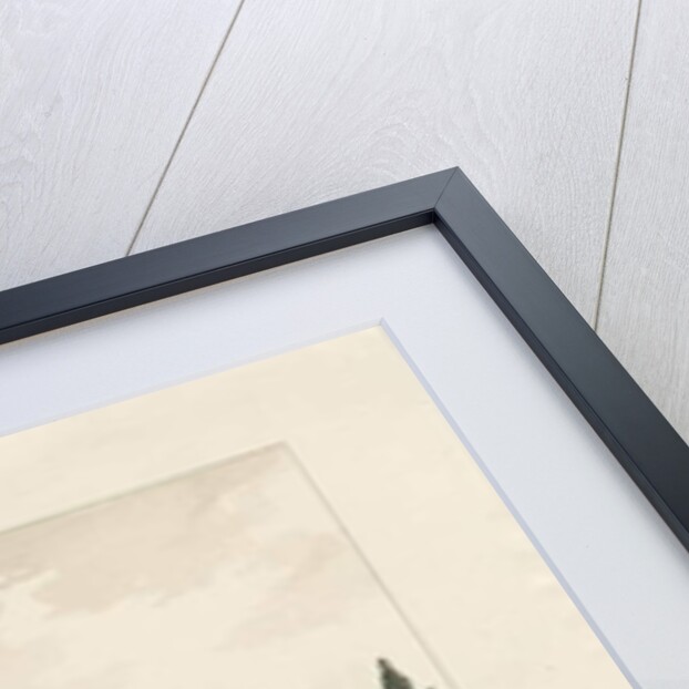 Trentham - The Mausoleum: pen and wash drawing by Thomas Peploe Wood