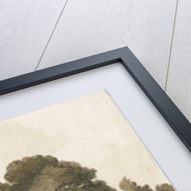 Great Haywood - Floodgates on the River Trent by Thomas Peploe Wood