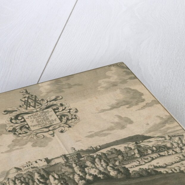 Tutbury Castle - Distant View by Michael Burghers