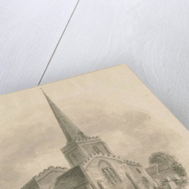 Wolstanton Church by John Buckler