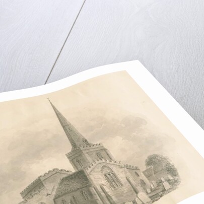 Wolstanton Church by John Buckler