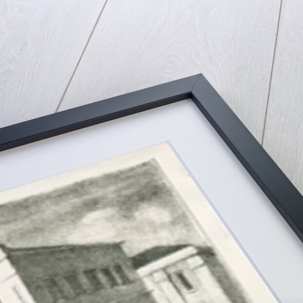 Wolstanton - 'Wesley Place, Tunstall': lithograph by School English