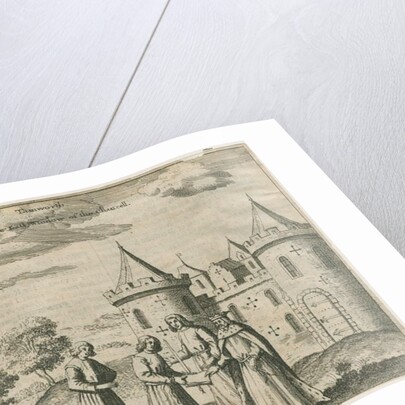 Tamworth Castle - Window Glass by William Dugdale