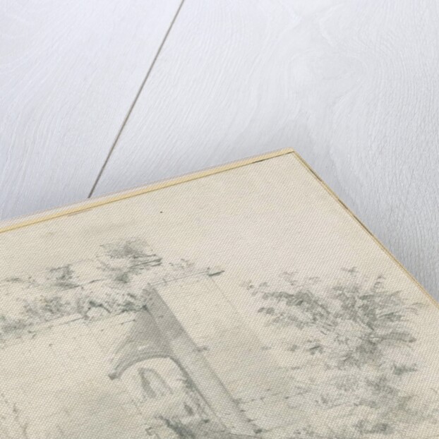 Tutbury Castle - Entrance Gateway by Thomas Peploe Wood