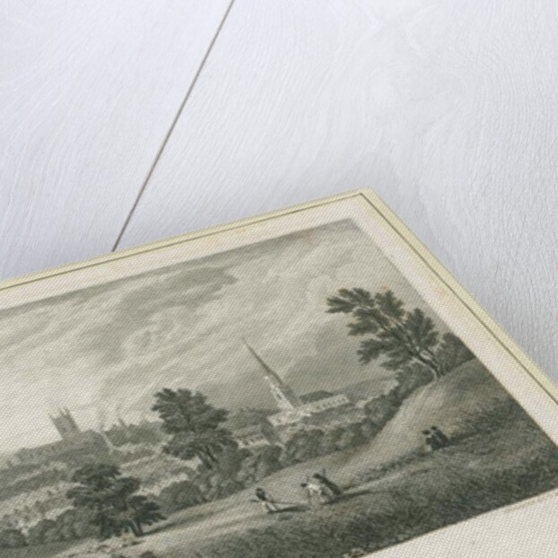 Wolverhampton - Distant view from the Penn Road by Frederick Calvert