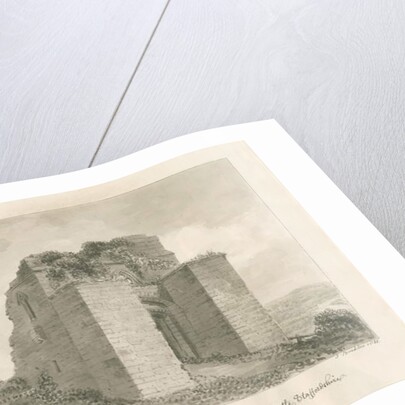 Tutbury Castle - Remains of the Gateway by John Buckler