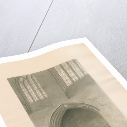 Tamworth Church - Monument of priest by John Buckler